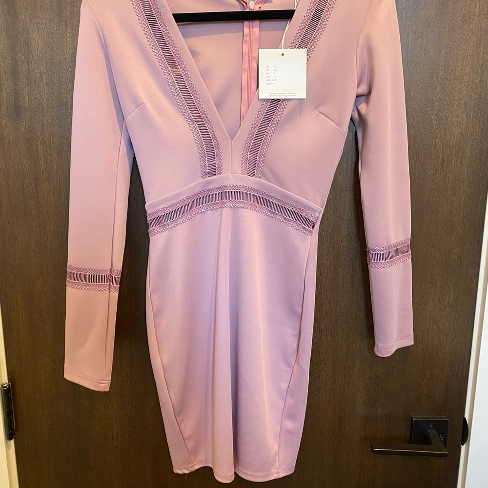 Pink dress. New.